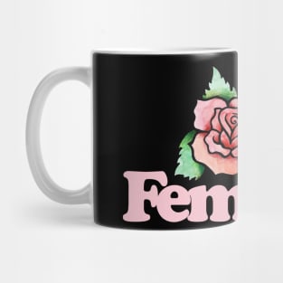 Feminist Rose Mug